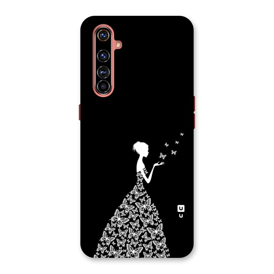 Butterfly Dress Back Case for Realme X50 Pro