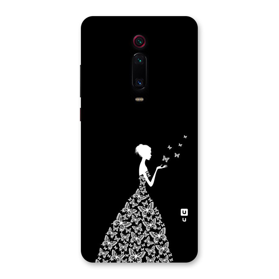 Butterfly Dress Back Case for Redmi K20