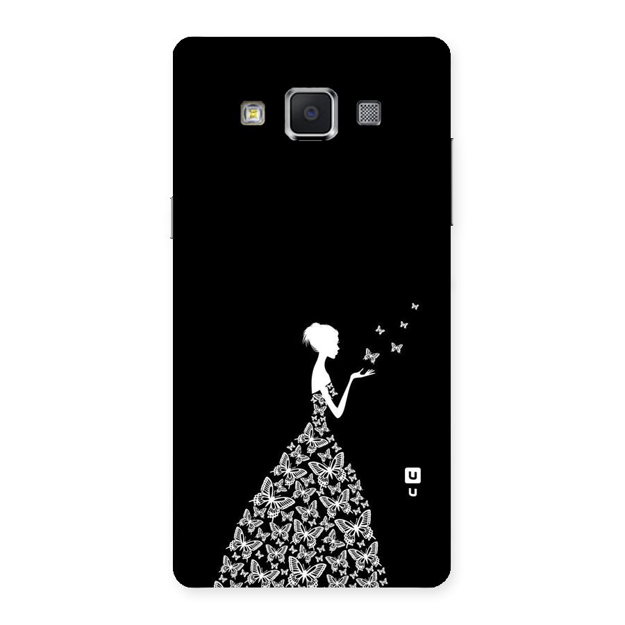 Butterfly Dress Back Case for Samsung Galaxy A5