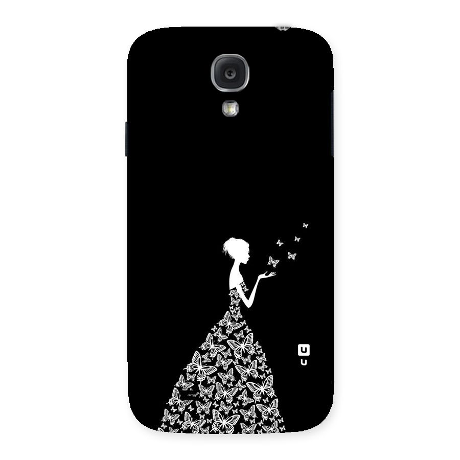 Butterfly Dress Back Case for Samsung Galaxy S4