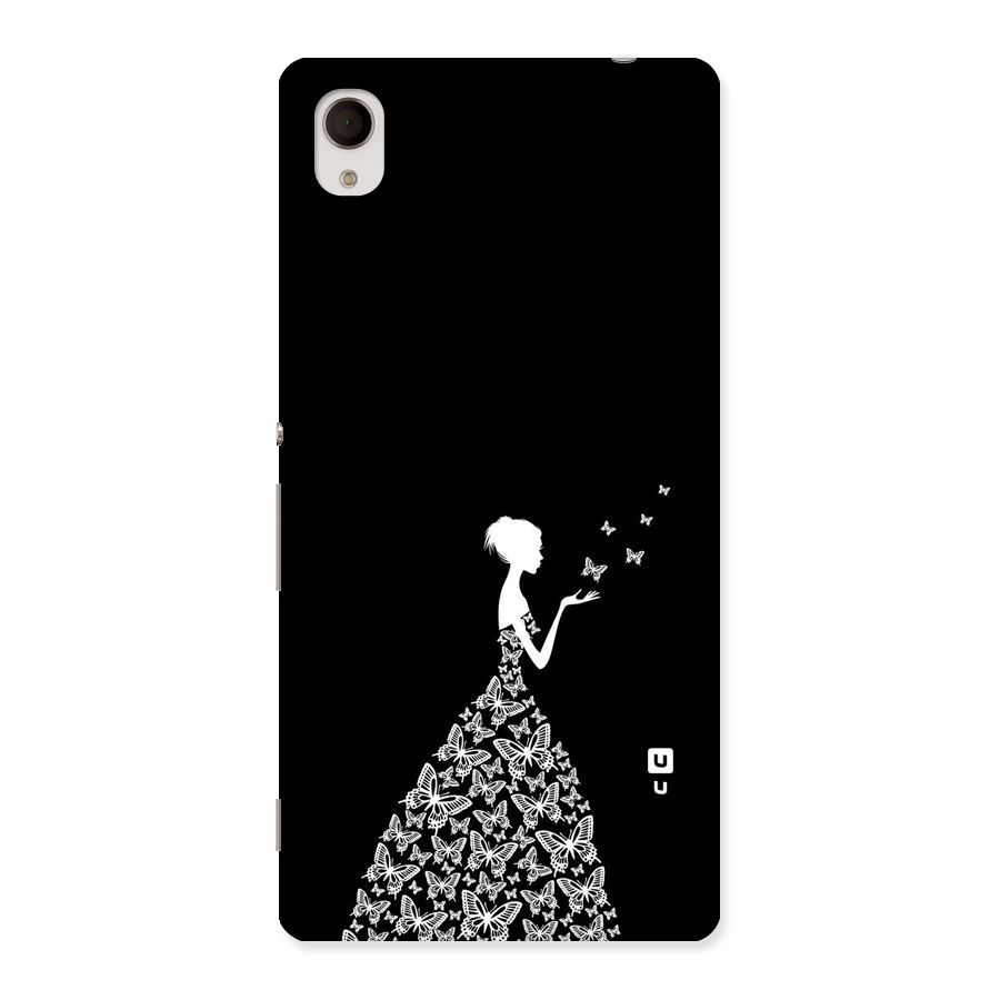 Butterfly Dress Back Case for Sony Xperia M4