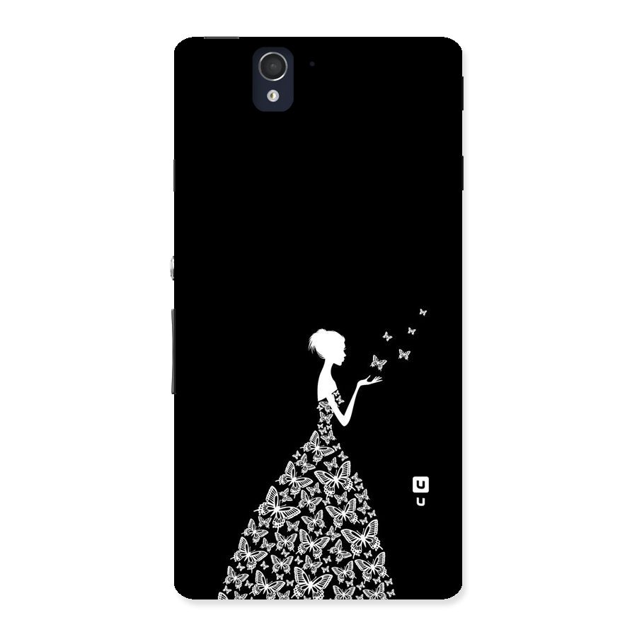 Butterfly Dress Back Case for Sony Xperia Z
