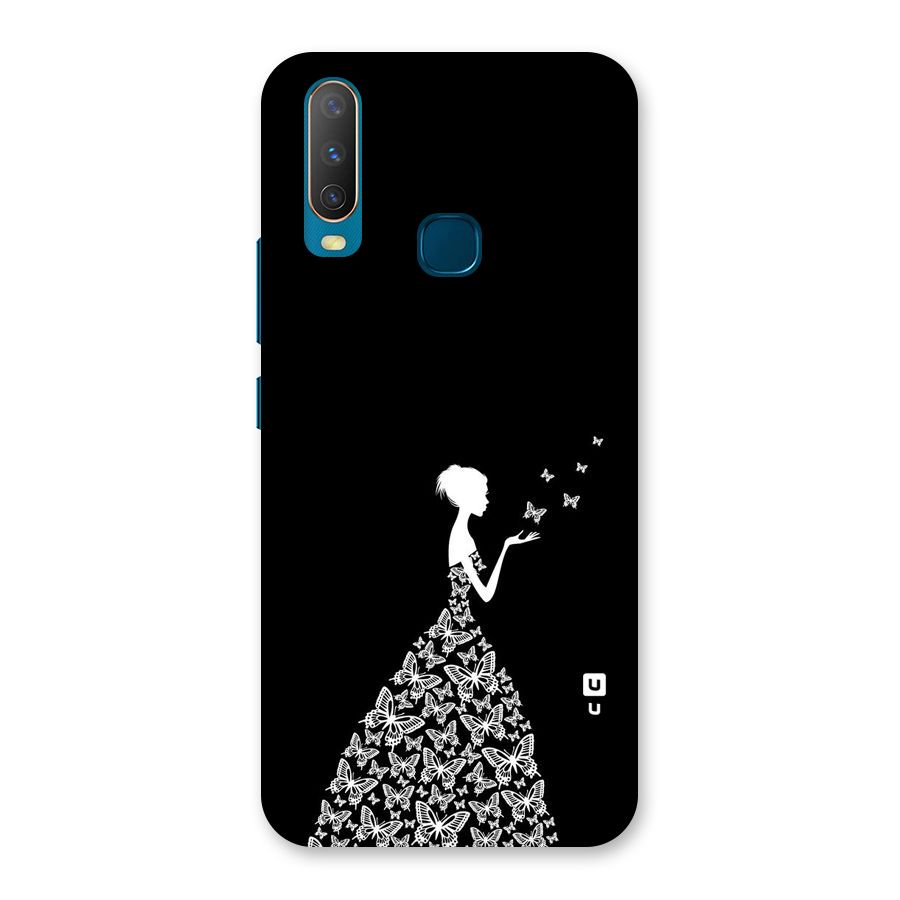Butterfly Dress Back Case for Vivo Y11