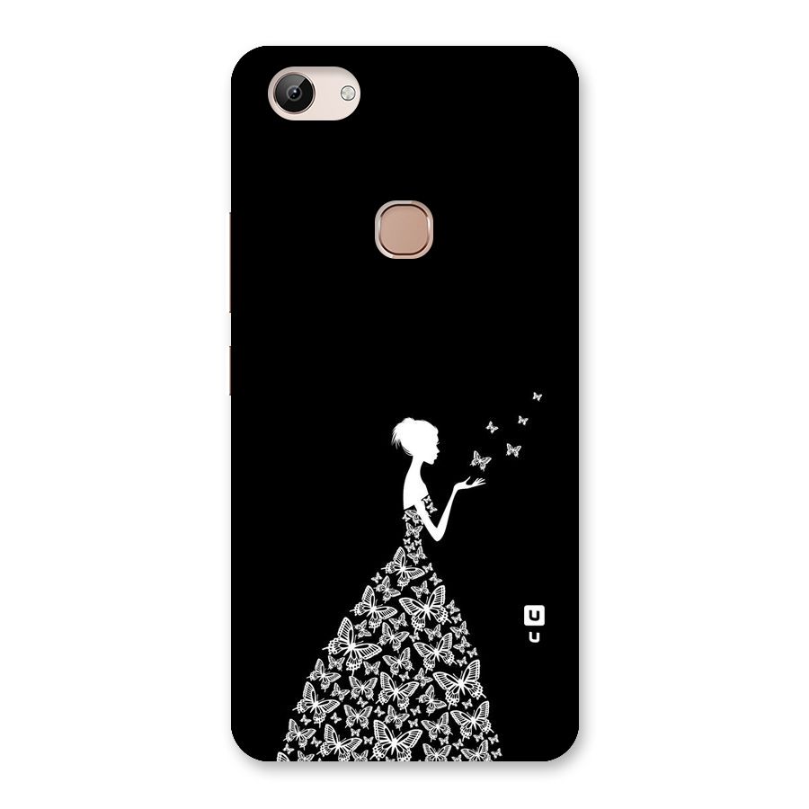 Butterfly Dress Back Case for Vivo Y83