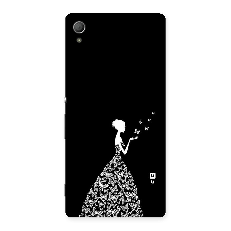 Butterfly Dress Back Case for Xperia Z3 Plus