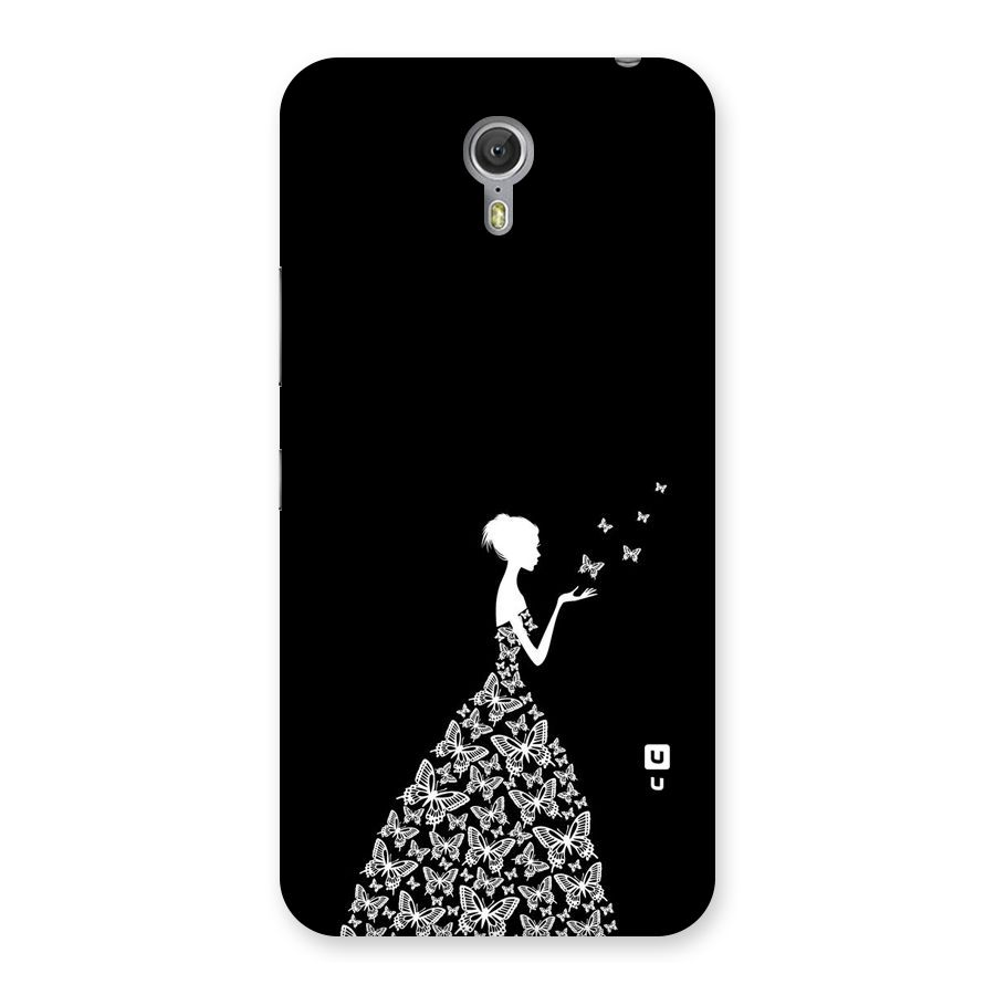Butterfly Dress Back Case for Zuk Z1