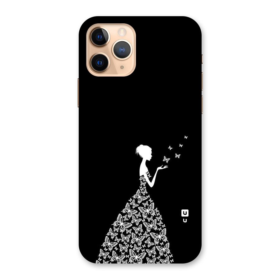 Butterfly Dress Back Case for iPhone 11 Pro