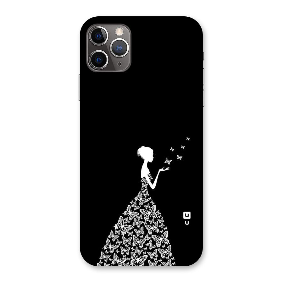 Butterfly Dress Back Case for iPhone 11 Pro Max
