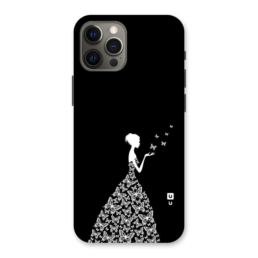 Butterfly Dress Back Case for iPhone 12 Pro Max