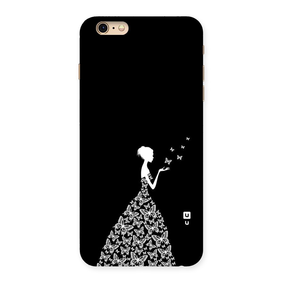 Butterfly Dress Back Case for iPhone 6 Plus 6S Plus
