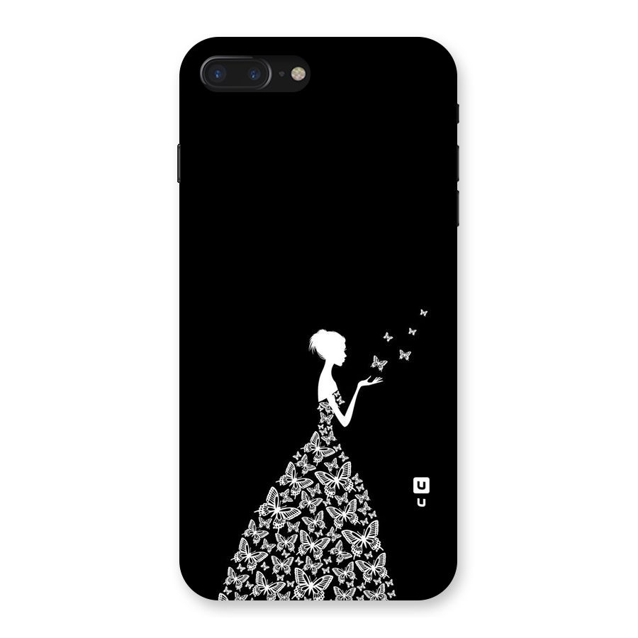 Butterfly Dress Back Case for iPhone 7 Plus