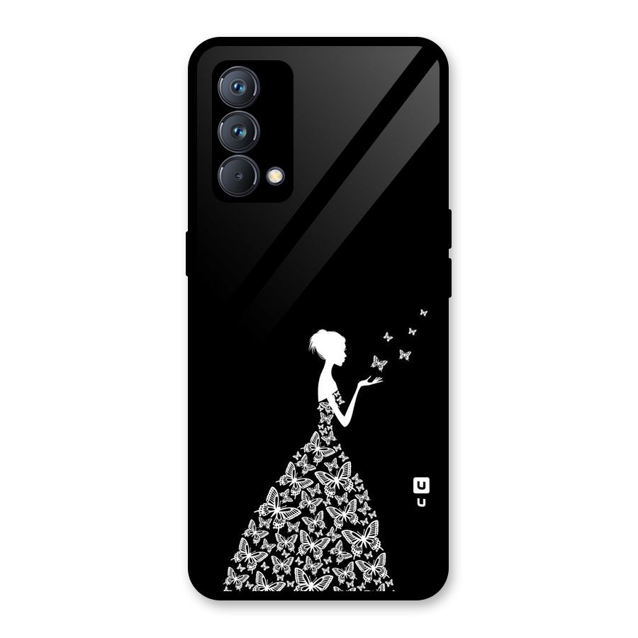 Butterfly Dress Glass Back Case for Realme GT Master Edition