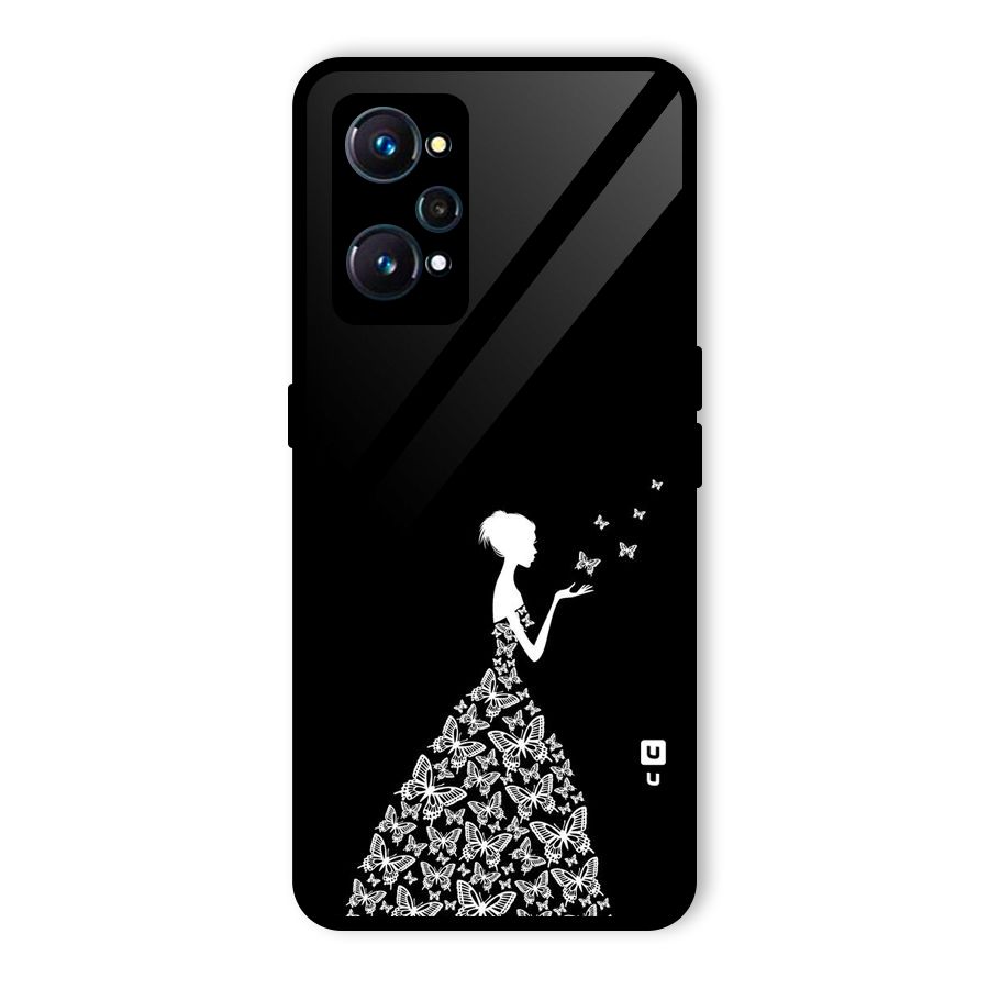 Butterfly Dress Glass Back Case for Realme GT Neo2