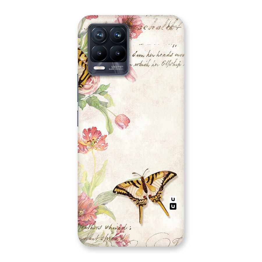 Butterfly Floral Back Case for Realme 8 Pro