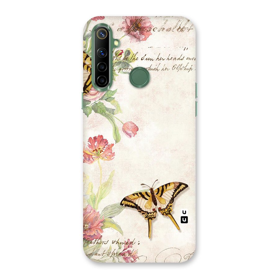 Butterfly Floral Back Case for Realme Narzo 10
