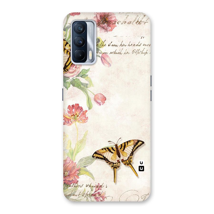 Butterfly Floral Back Case for Realme X7