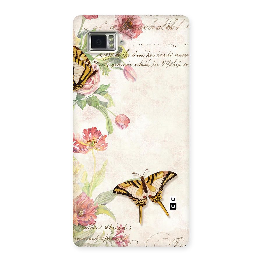 Butterfly Floral Back Case for Vibe Z2 Pro K920