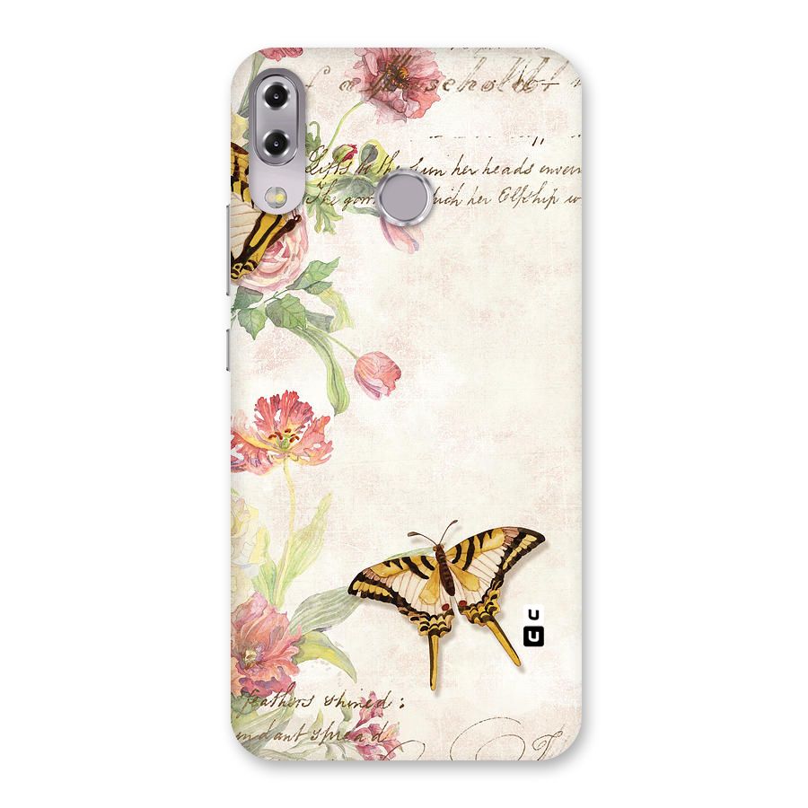Butterfly Floral Back Case for Zenfone 5Z