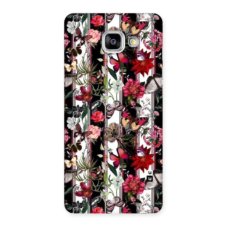Butterfly Flowers Back Case for Galaxy A5 2016