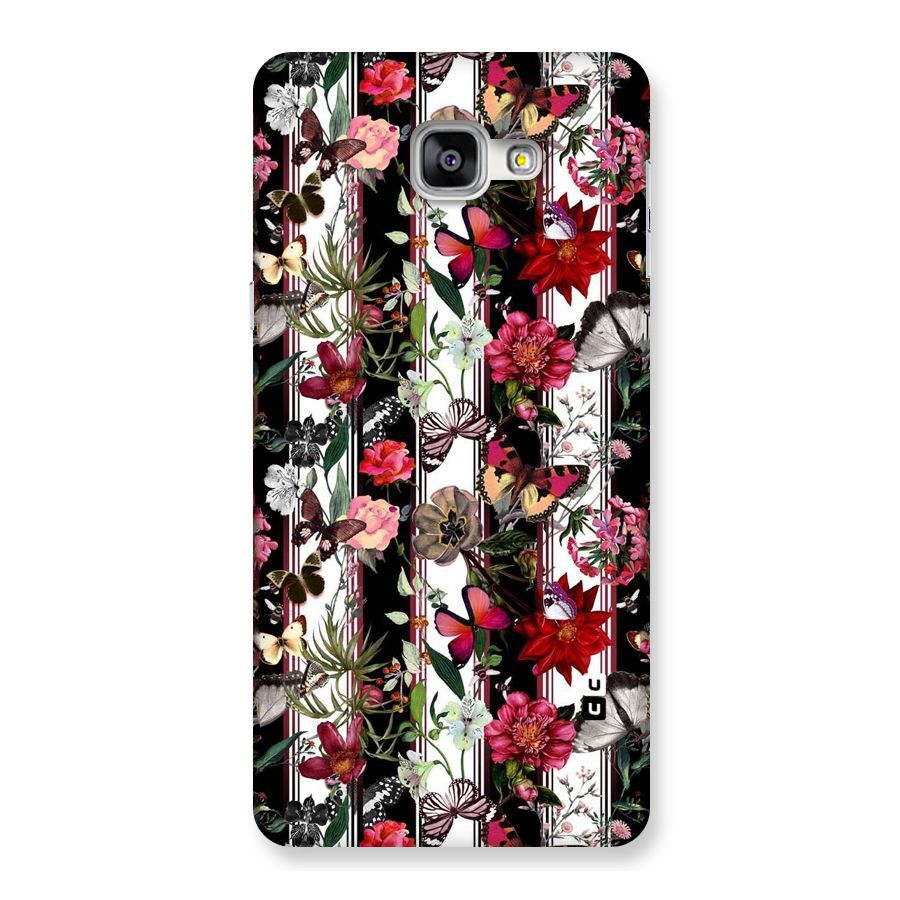 Butterfly Flowers Back Case for Galaxy A9