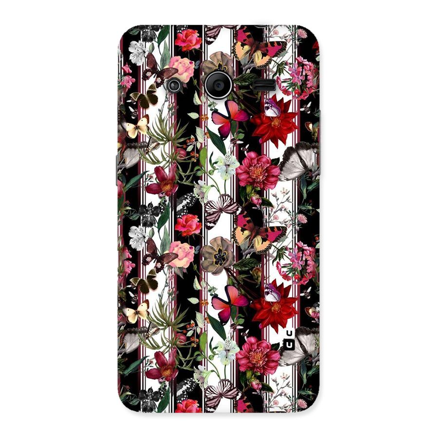 Butterfly Flowers Back Case for Galaxy Core 2