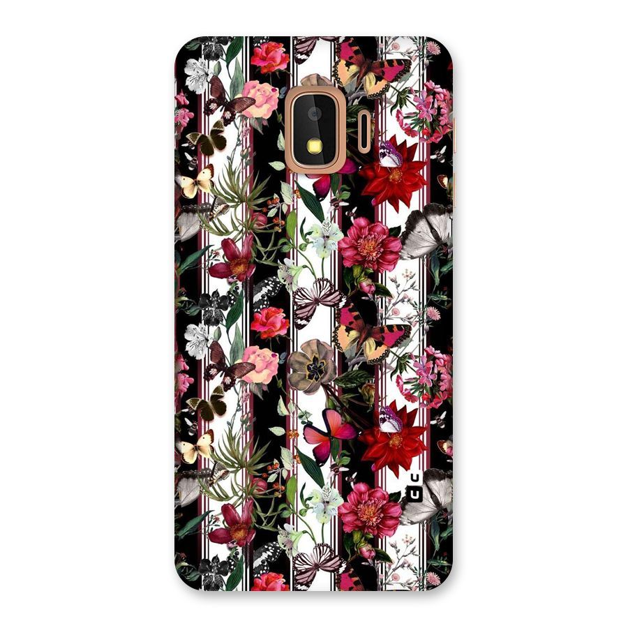 Butterfly Flowers Back Case for Galaxy J2 Core