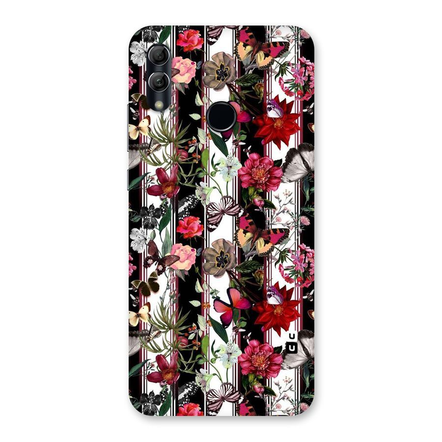 Butterfly Flowers Back Case for Honor 10 Lite