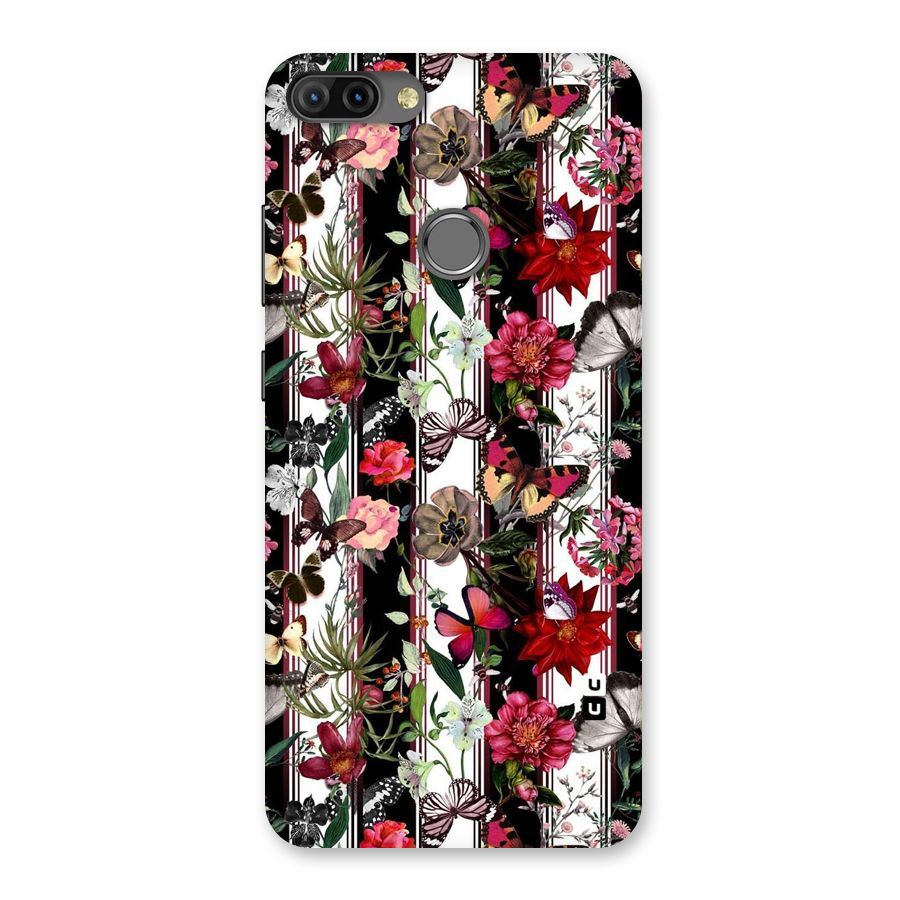 Butterfly Flowers Back Case for Infinix Hot 6 Pro