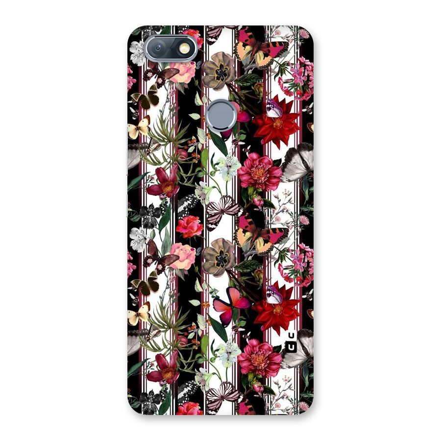 Butterfly Flowers Back Case for Infinix Note 5