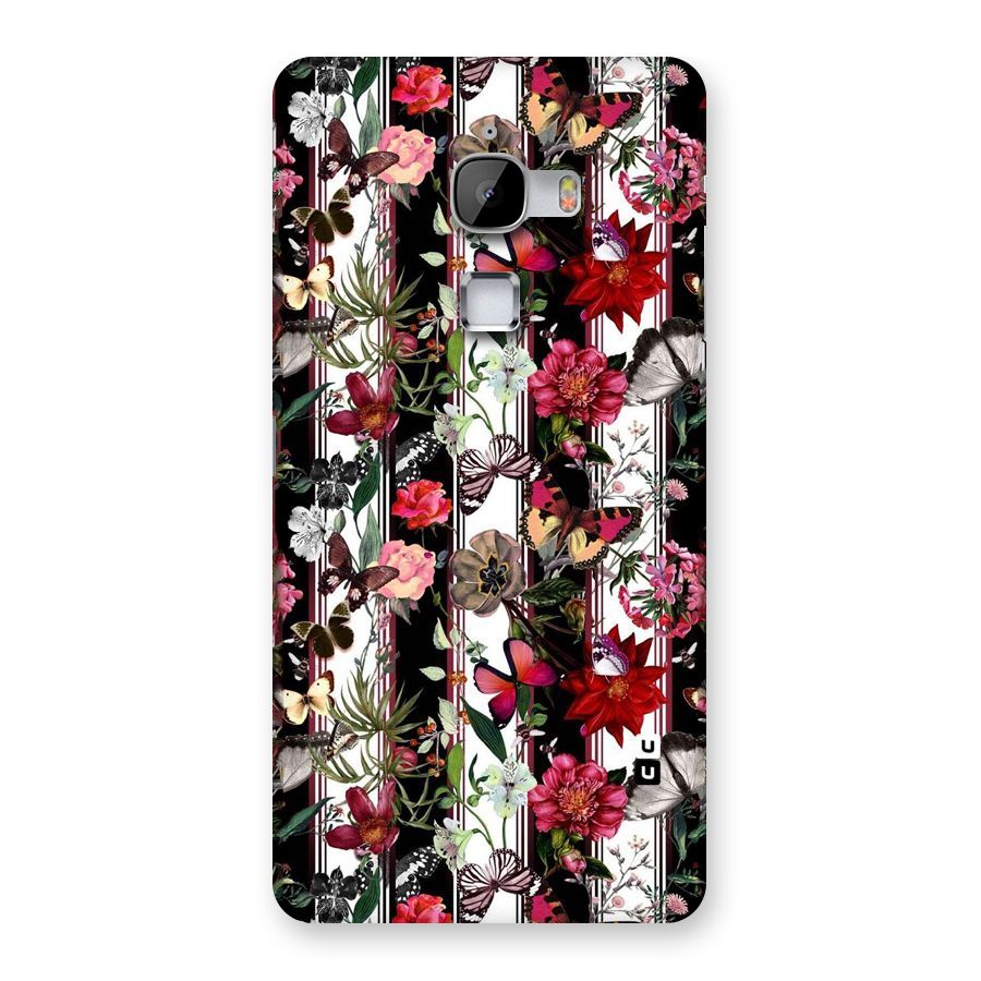 Butterfly Flowers Back Case for LeTv Le Max