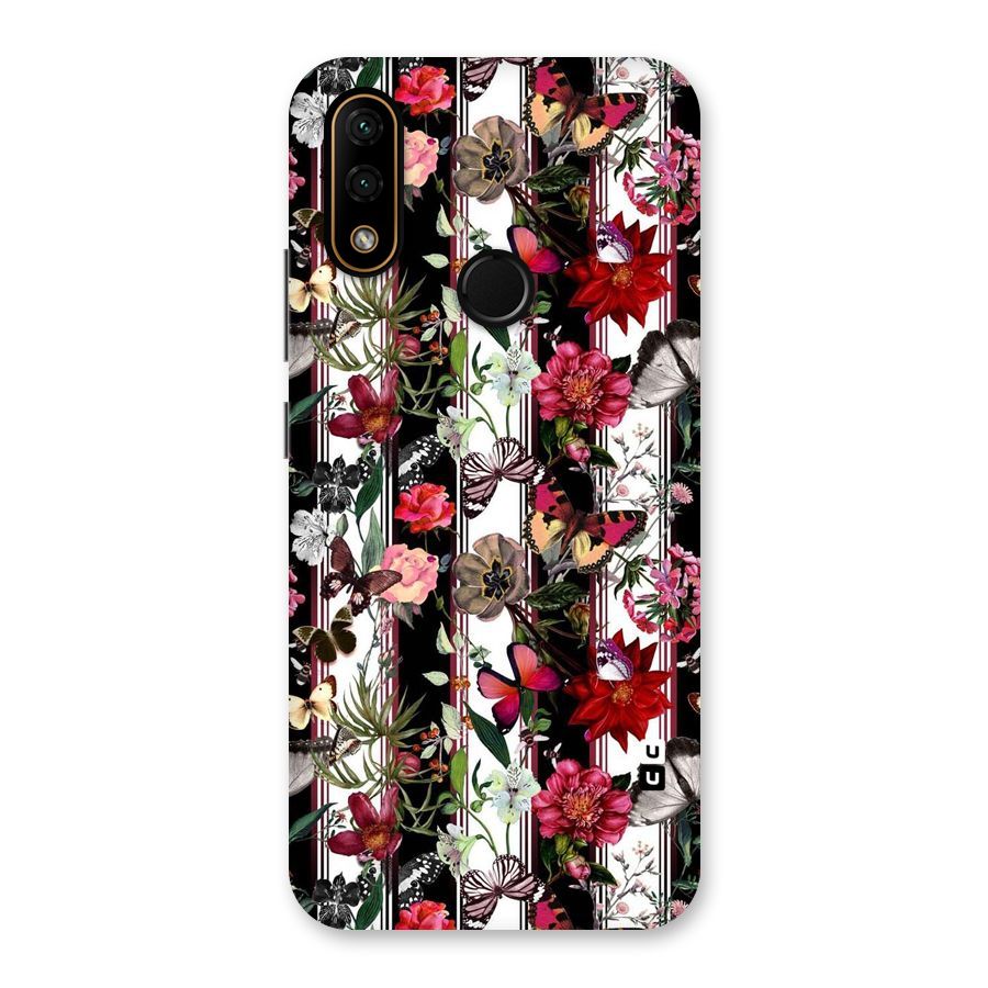 Butterfly Flowers Back Case for Lenovo A6 Note
