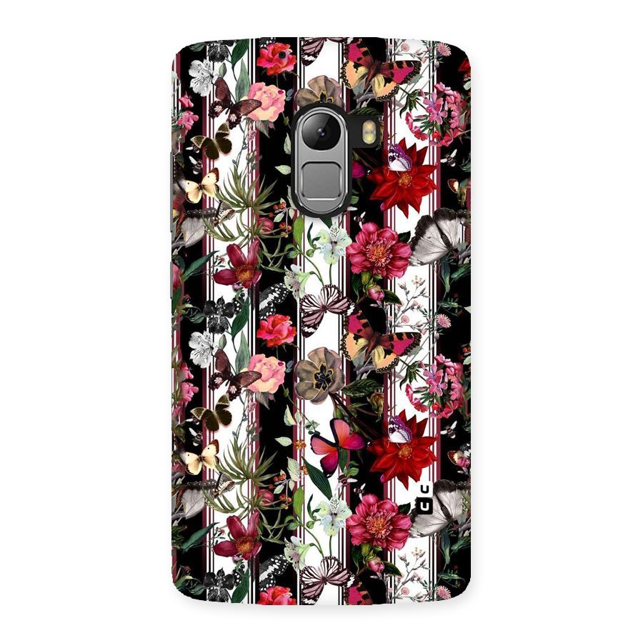Butterfly Flowers Back Case for Lenovo K4 Note