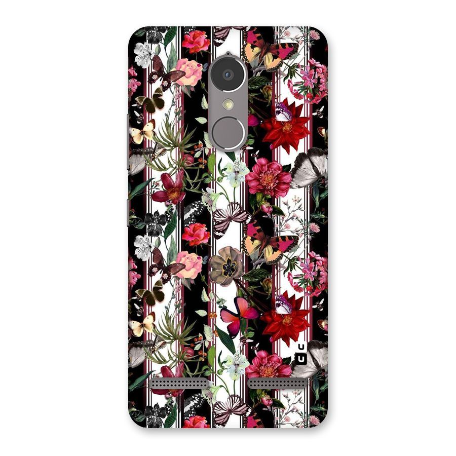 Butterfly Flowers Back Case for Lenovo K6