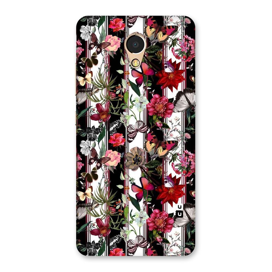 Butterfly Flowers Back Case for Lenovo P2