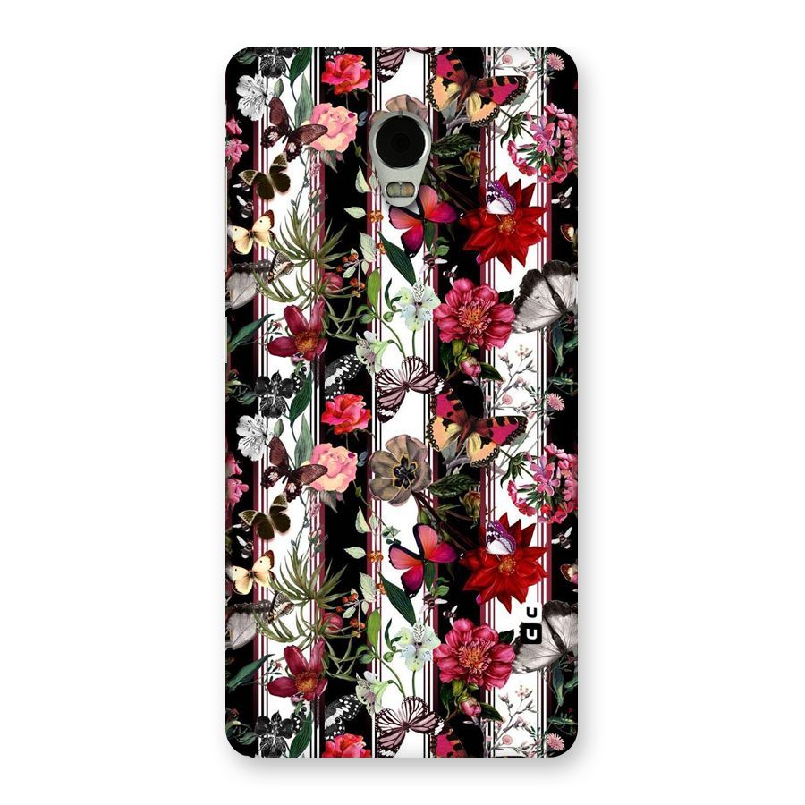 Butterfly Flowers Back Case for Lenovo Vibe P1