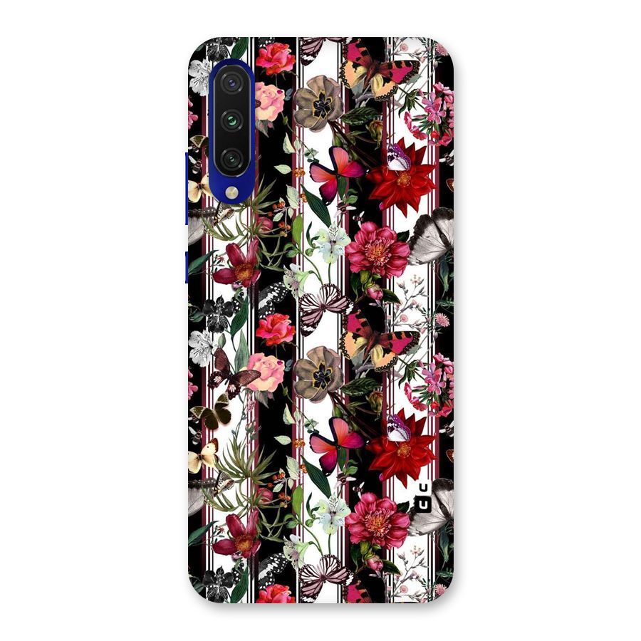 Butterfly Flowers Back Case for Mi A3