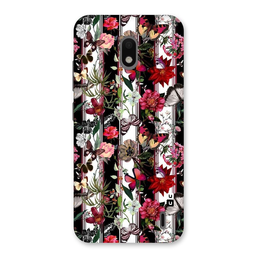Butterfly Flowers Back Case for Nokia 2.2