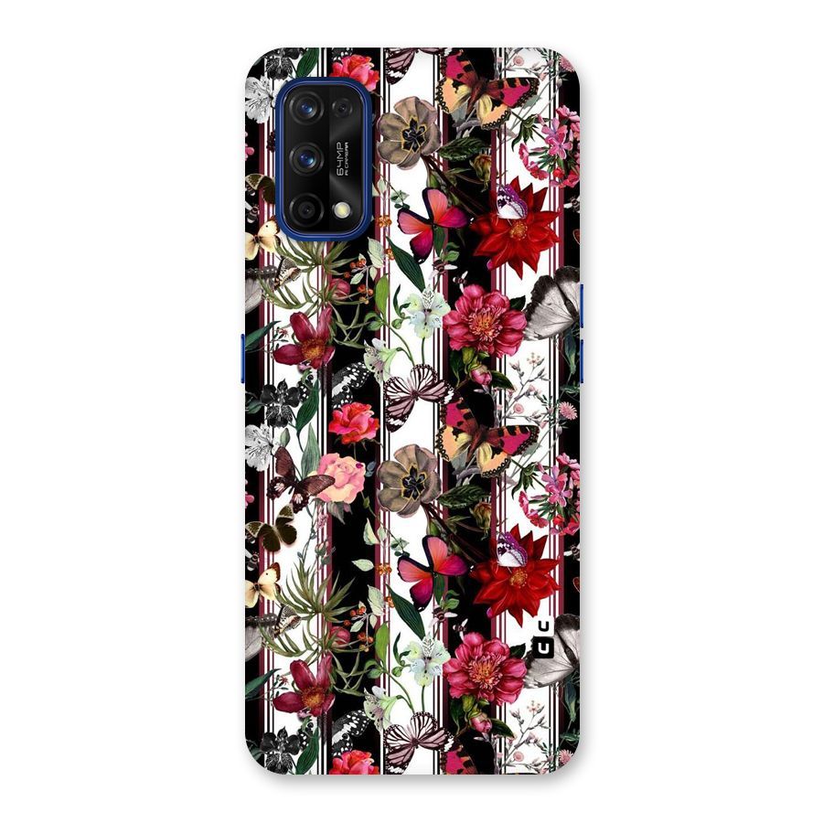 Butterfly Flowers Back Case for Realme 7 Pro