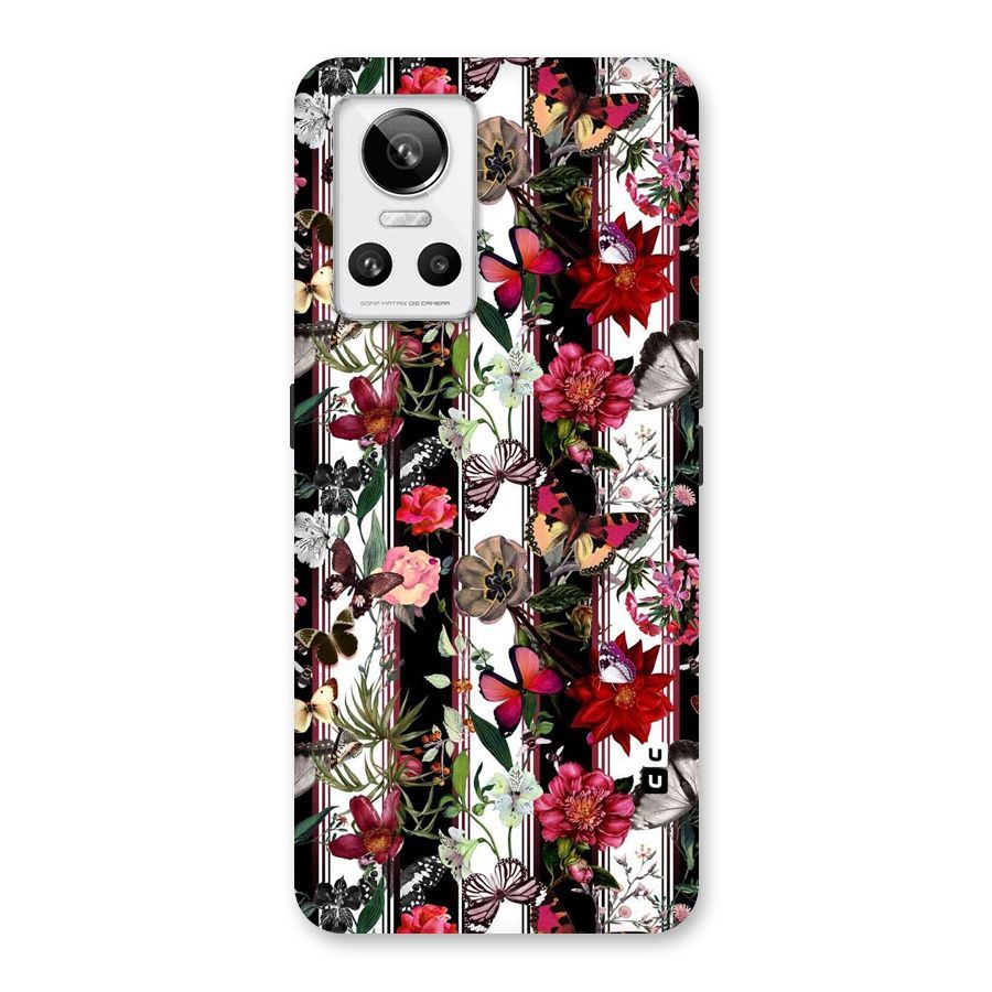 Butterfly Flowers Back Case for Realme GT Neo 3