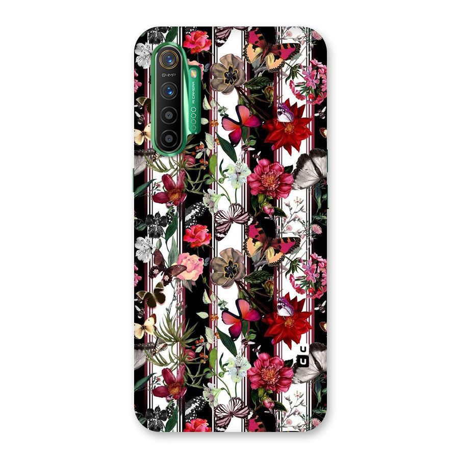 Butterfly Flowers Back Case for Realme X2