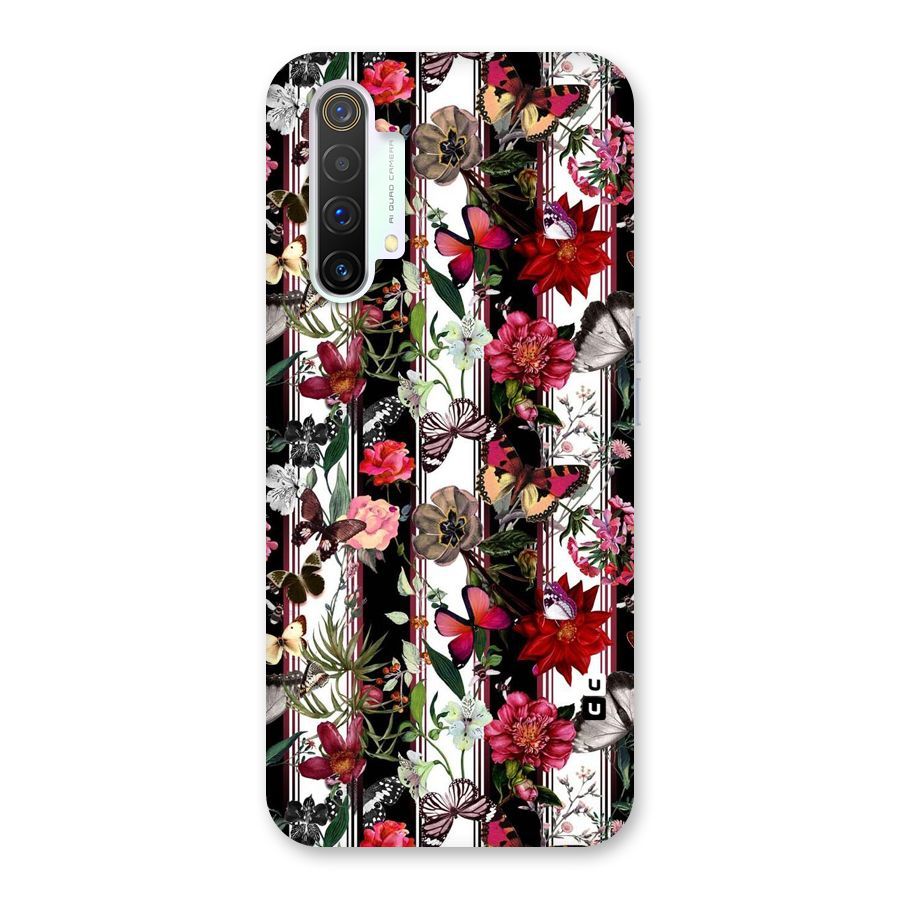 Butterfly Flowers Back Case for Realme X3 SuperZoom