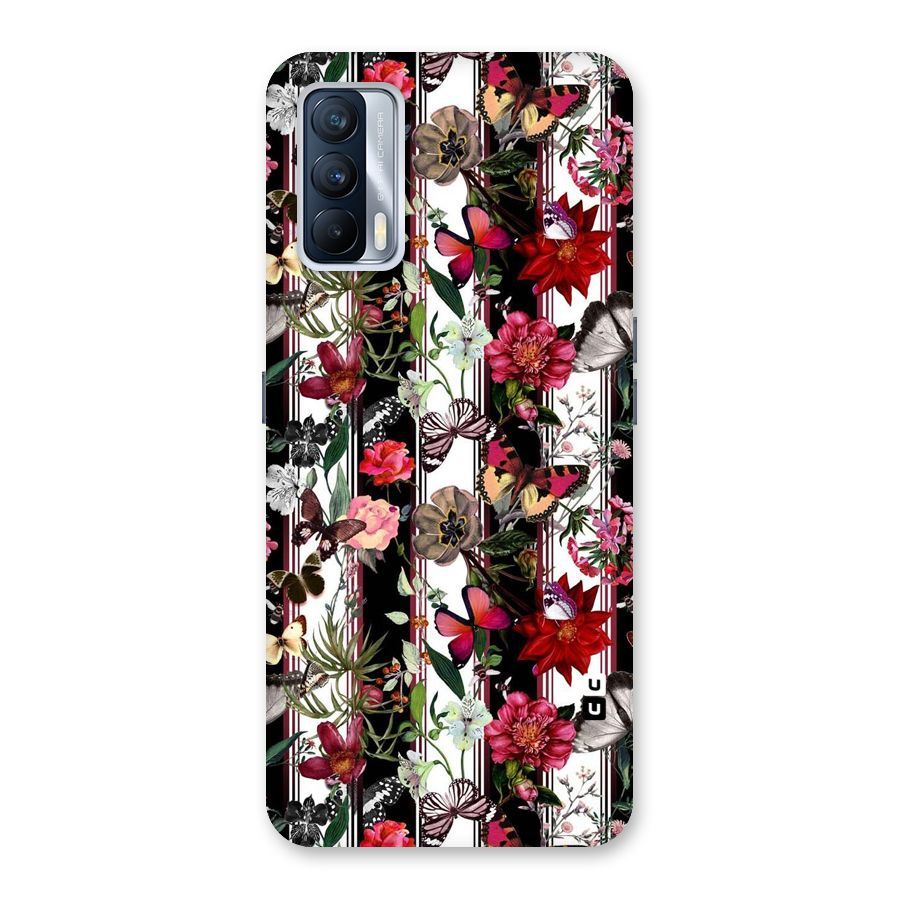 Butterfly Flowers Back Case for Realme X7