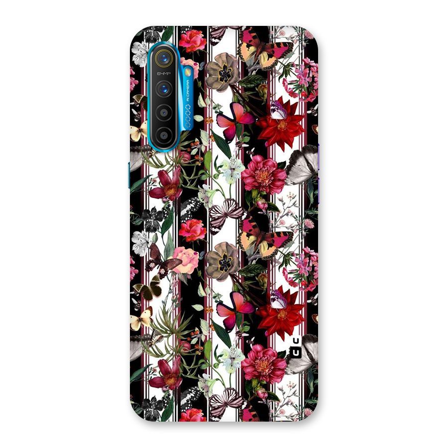 Butterfly Flowers Back Case for Realme XT