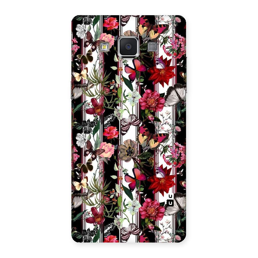 Butterfly Flowers Back Case for Samsung Galaxy A5