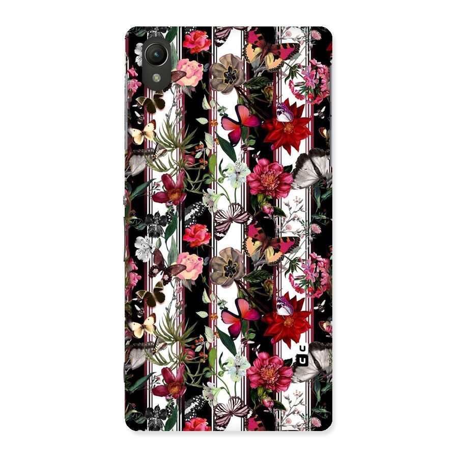 Butterfly Flowers Back Case for Sony Xperia Z2