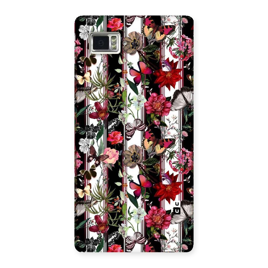 Butterfly Flowers Back Case for Vibe Z2 Pro K920