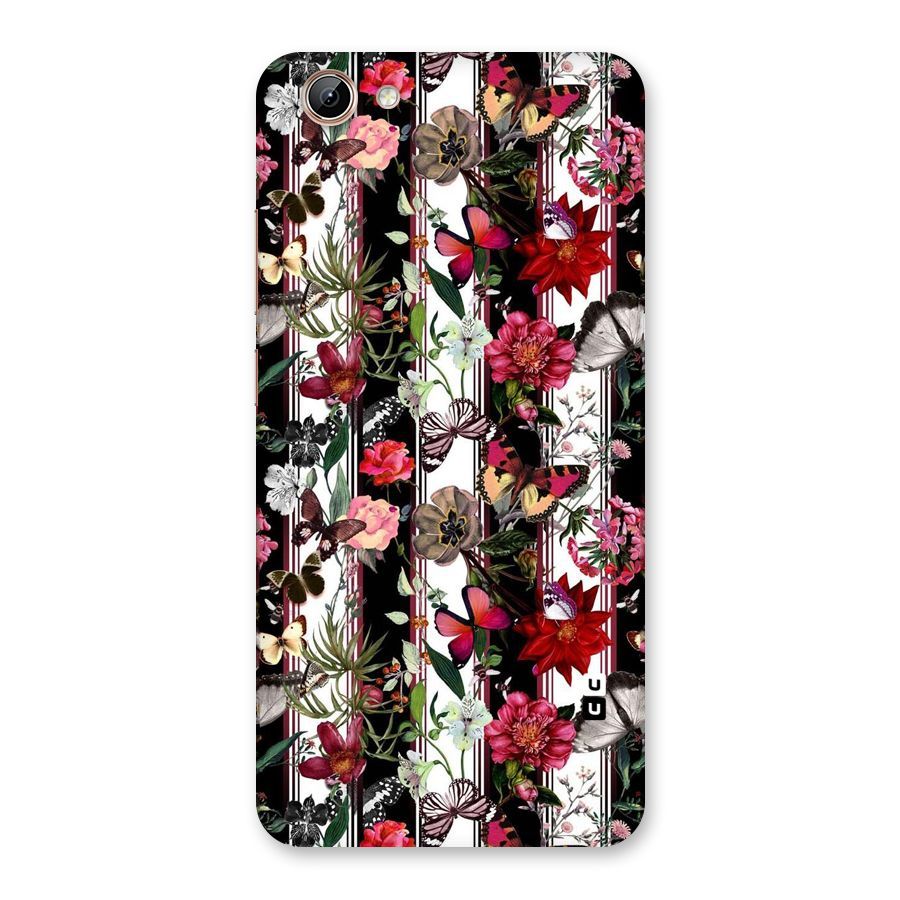 Butterfly Flowers Back Case for Vivo Y71i