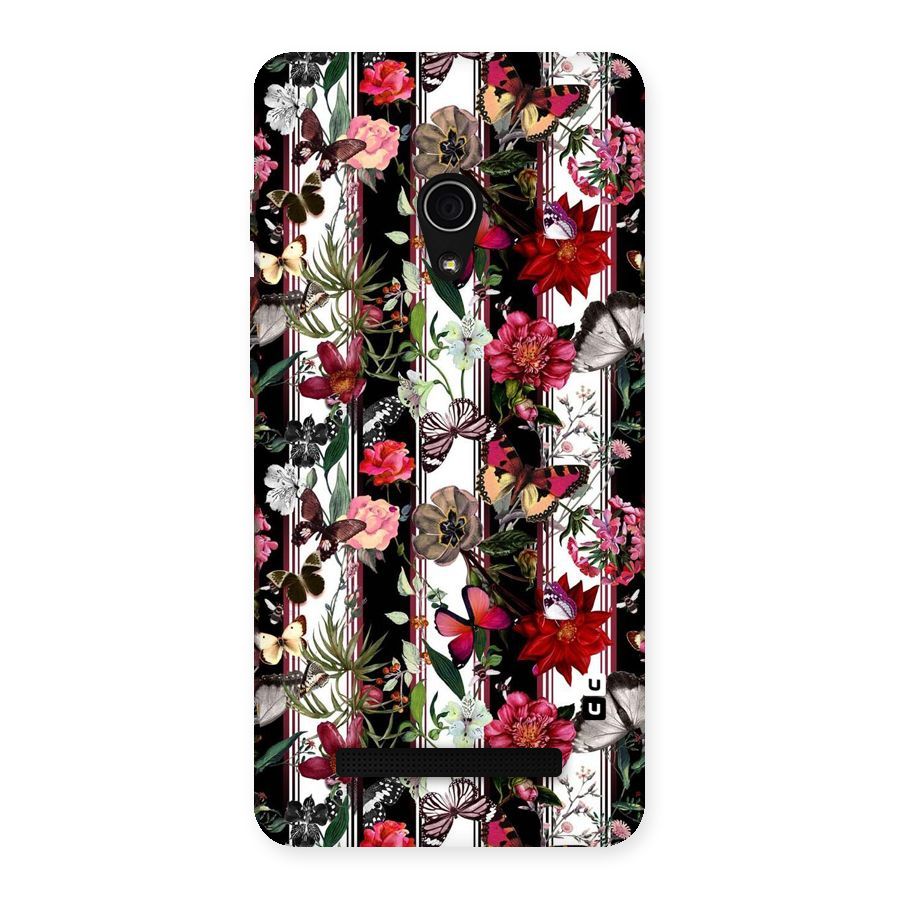 Butterfly Flowers Back Case for Zenfone 5