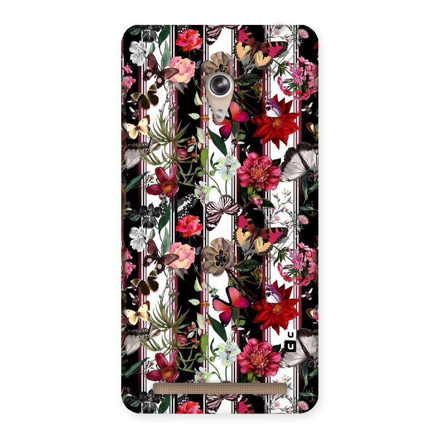 Butterfly Flowers Back Case for Zenfone 6