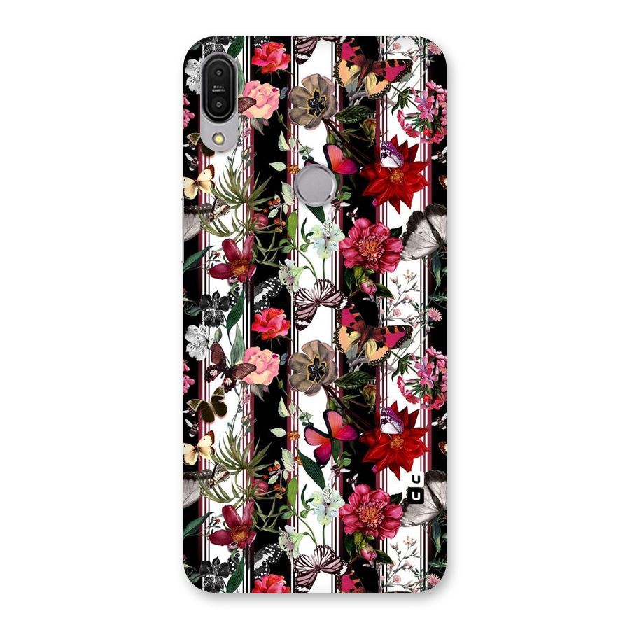 Butterfly Flowers Back Case for Zenfone Max Pro M1